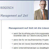 Wolfgang Rogosch Management auf Zeit